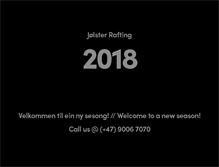 Tablet Screenshot of jolster-rafting.no
